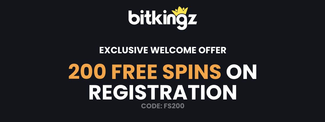 bitkingz 200 free spins